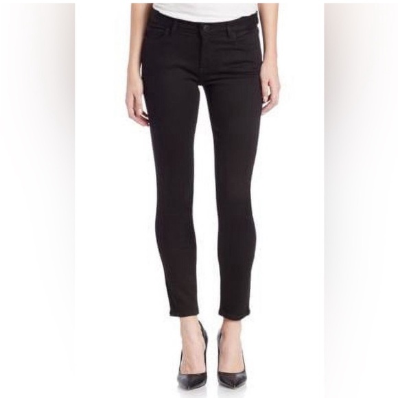 DL1961 Margaux Instasculpt Ankle
Skinny Jeans Raw Hem - Black - Picture 1 of 5